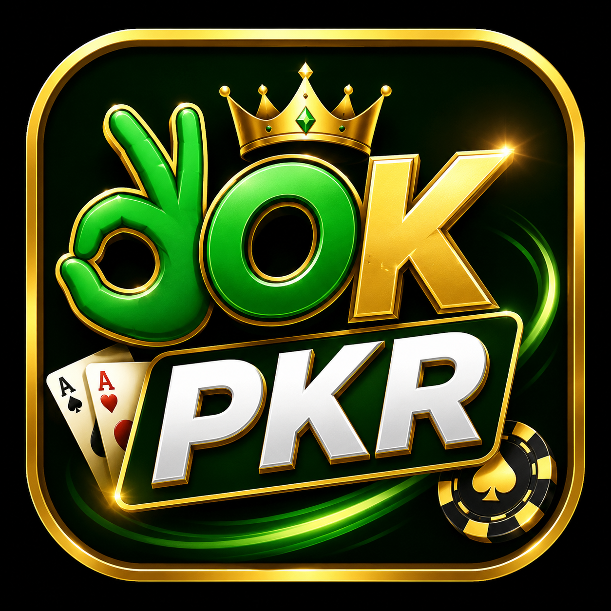 OKPKR Game logo for Android gaming platform