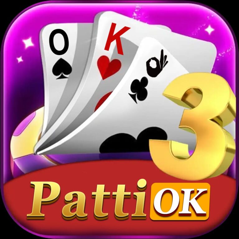 3Patti OK Game Logo – Pakistani Earning Game Online for Android 2026