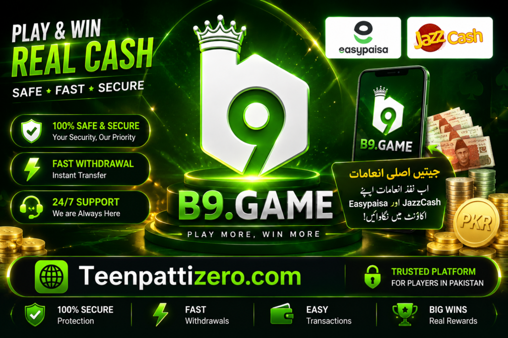 B9 Game professional gaming banner