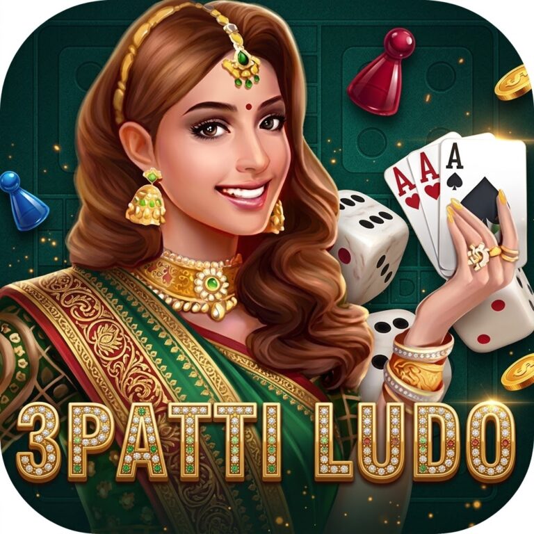 3 Patti Ludo Game logo and app icon