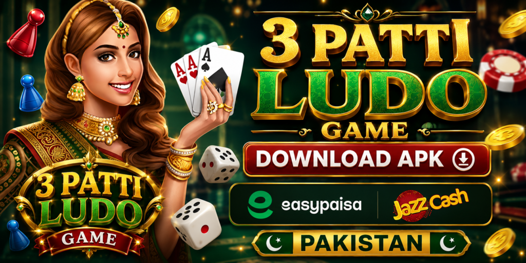3 Patti Ludo Game Download Pakistan – Easypaisa & JazzCash