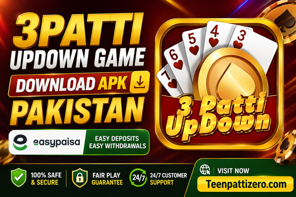 3Patti Updown Game Download APK Pakistan