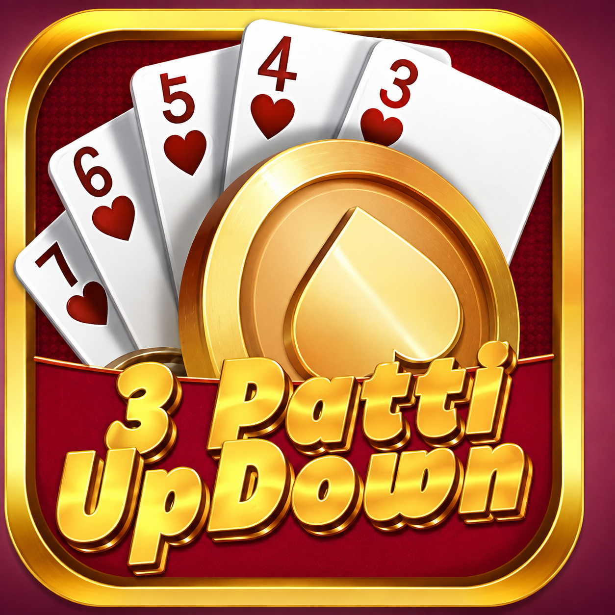 3Patti Updown Game APK Pakistan – Teen Patti Up Down Game Interface